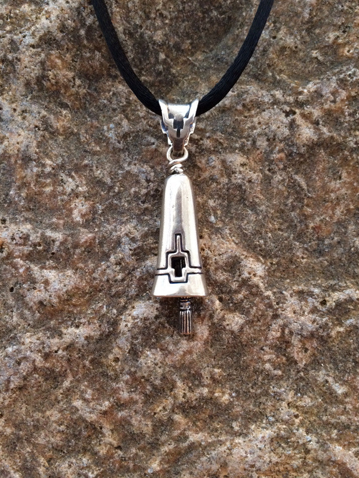 Square Gong Bell Pendant - True North Gallery
